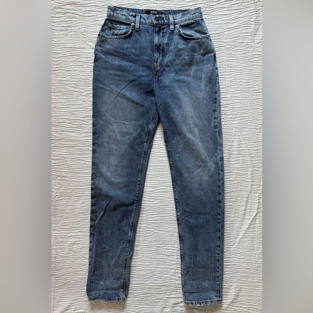 Hudson Jeans Medium Blue High Rise Denim